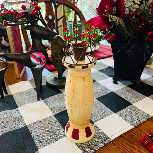 Enesco Santa candle holder - Picture 7 of 9